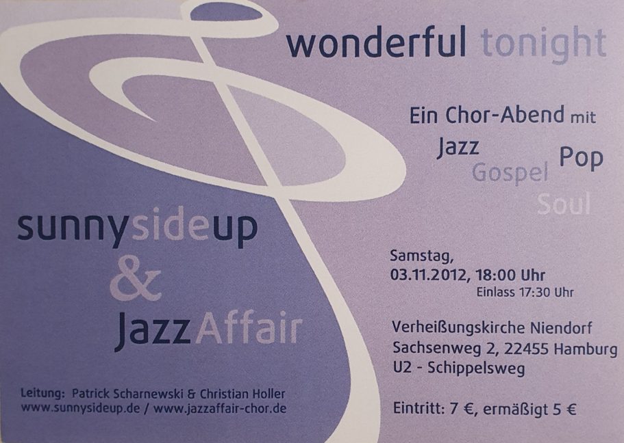"wonderful tonight" 2012