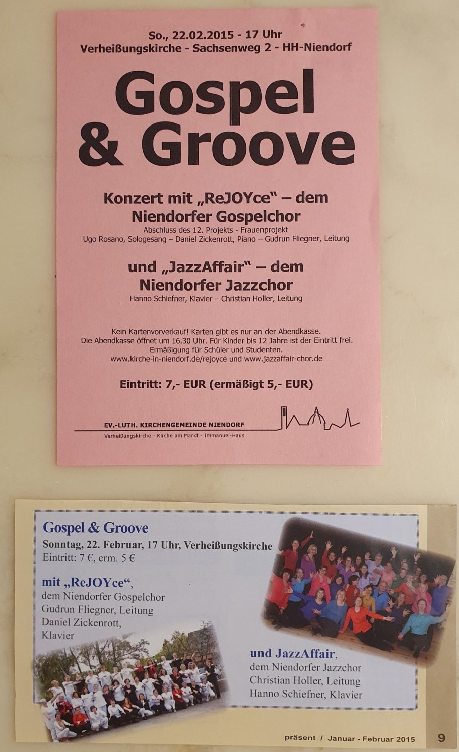 "Gospel & Groove" 2015
